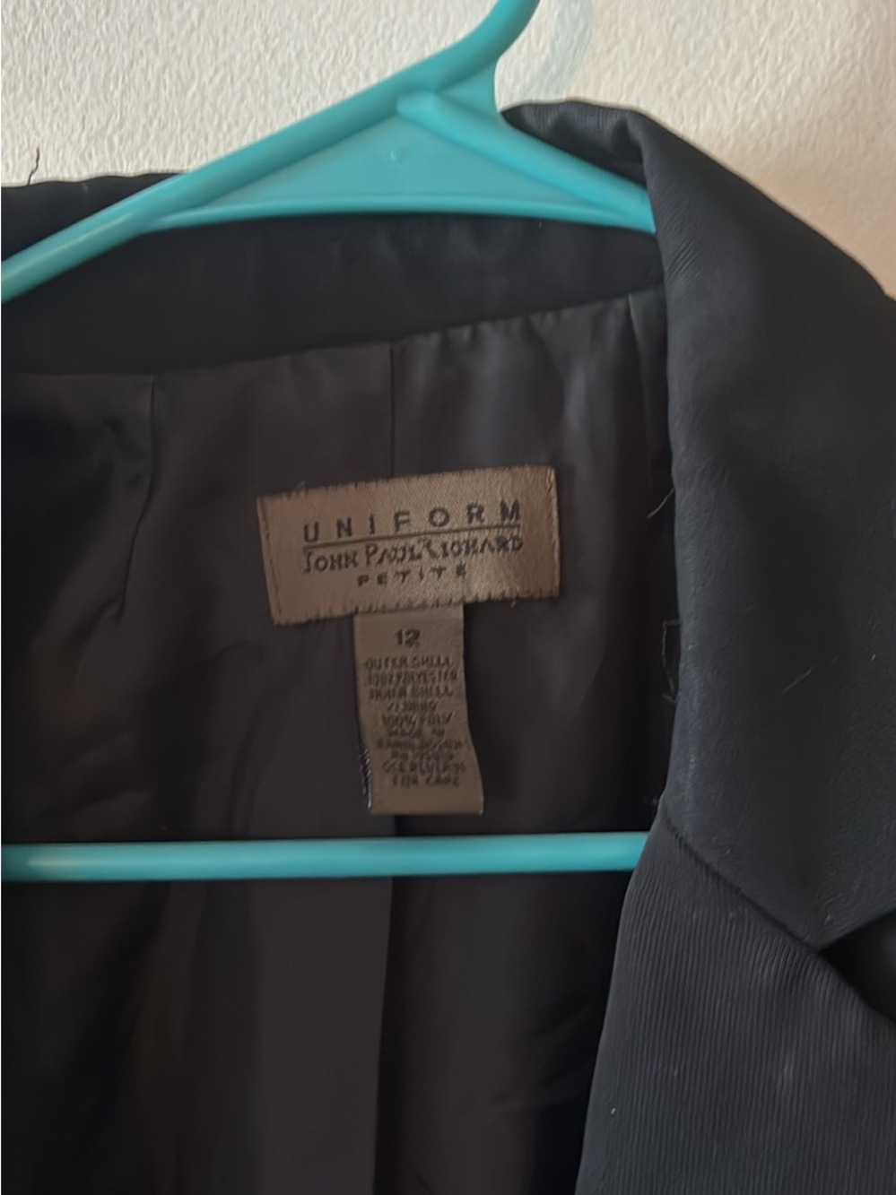JohnPaulRichard Black Petite Uniform Women's Blazer